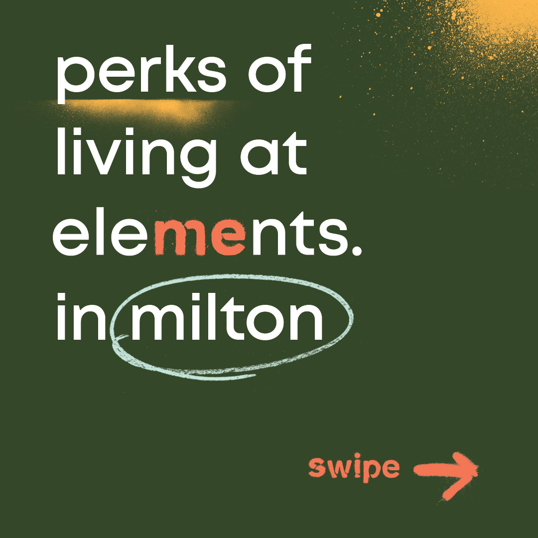 Join a vibrant mixed-use community with all the amenities you need right at your fingertips! Swipe to discover the perks of living in Milton at Elements.

A new district is coming soon. Learn more and register now at trinitypoint.com.
.
.
.
#TrinityPoint #Elements #Milton #Condominiums #Towns