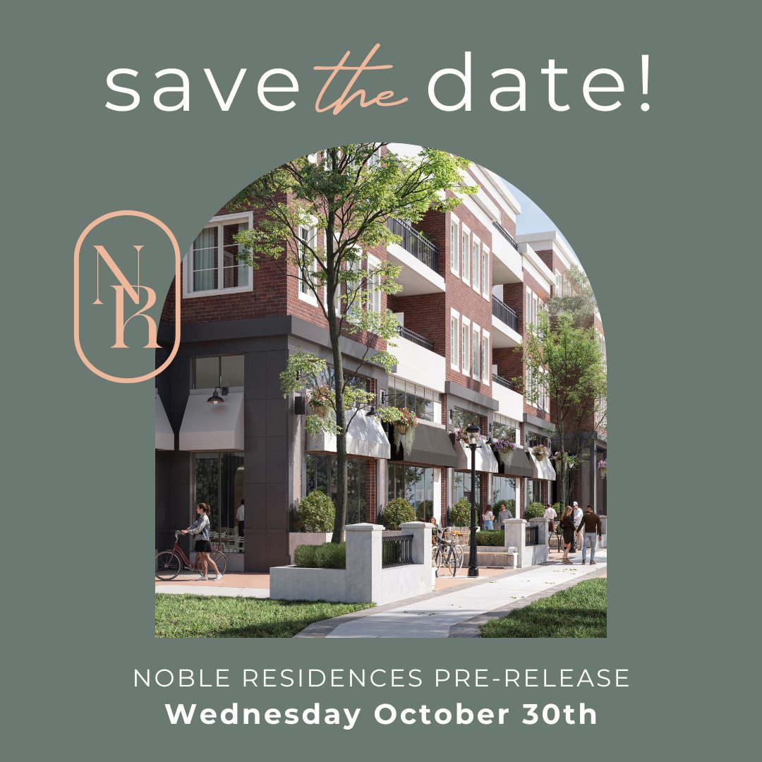 SAVE THE DATE!

We’re excited to announce the pre-release of Noble Residences, happening Wednesday, October 30th! Premium amenities, seamless transit access, and vibrant shopfronts – all in one place.

📍 9929 Keele Street

Swipe for more info and register now at trinitypoint.com. 

#NobleResidences #MapleCondos #HistoricMaple #TrinityPoint