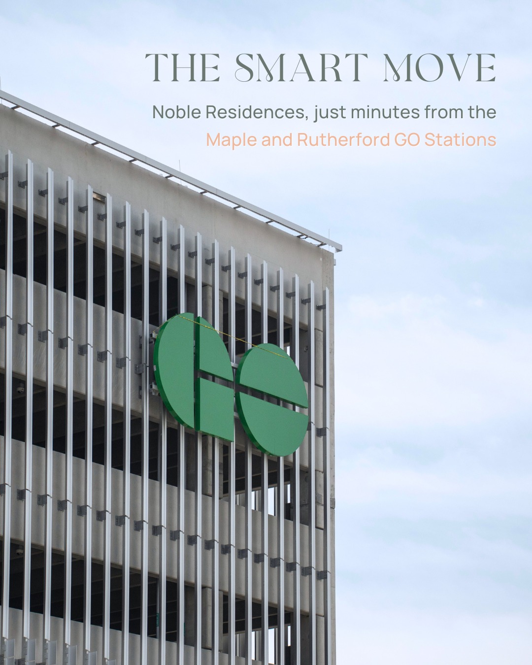 Commute smarter, not harder 🚆 

Noble Residences puts you just a 5-minute drive or 15-minute walk from Maple GO Station and a 9-minute drive to Rutherford GO station, offering unbeatable convenience:

✔️ Quick and easy access to downtown Toronto
✔️ Say goodbye to traffic and parking headaches
✔️ Save on gas and enjoy a stress-free ride
✔️ Higher property value in a transit-connected community

Looking to live steps from transit? Noble Residences is for you!
Contact us to buy now at nobleresidences@trinitypoint.com. 

#NobleResidences #GOStation #MapleLiving #BoutiqueCondos