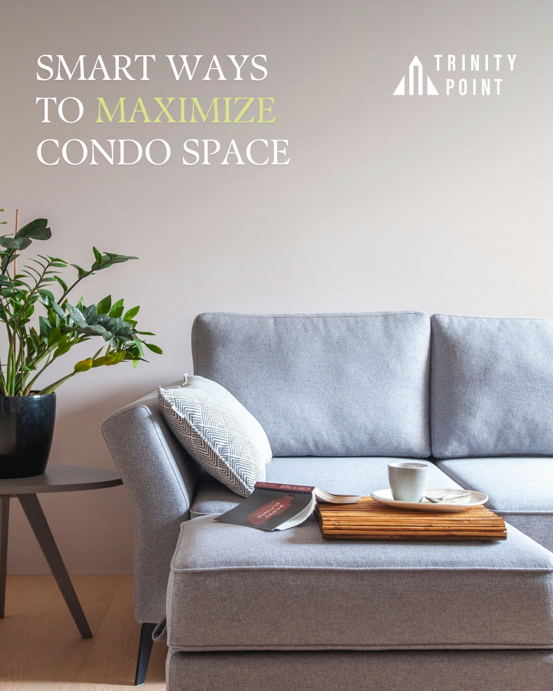 More space starts with smart choices.

See how a few details can completely refresh your condo.

Follow for more condo tips! ✨
trinitypoint.com