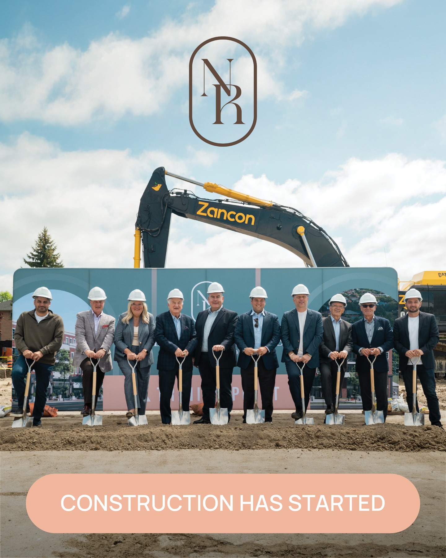 Construction has begun at Noble Residences!

Discover boutique condo living in the heart of Maple. Located at Keele Street & Major Mackenzie Drive.

Connect with our sales team today!
📲  289-474-5459
📩  nobleresidences@trinitypoint.com