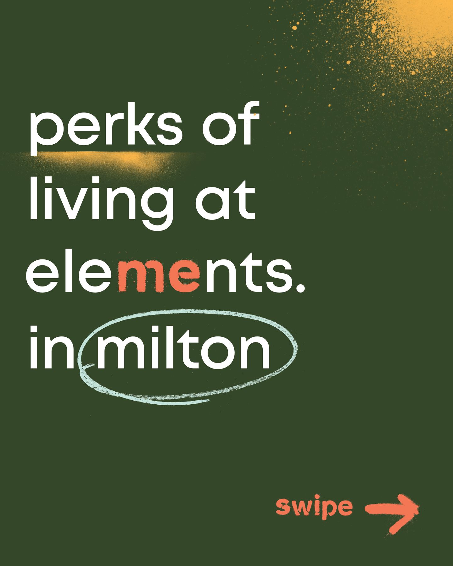 Life at Elements is all about connection, convenience, and community.

Swipe to discover the perks of living in Milton's newest district.

Register now at trinitypoint.com.