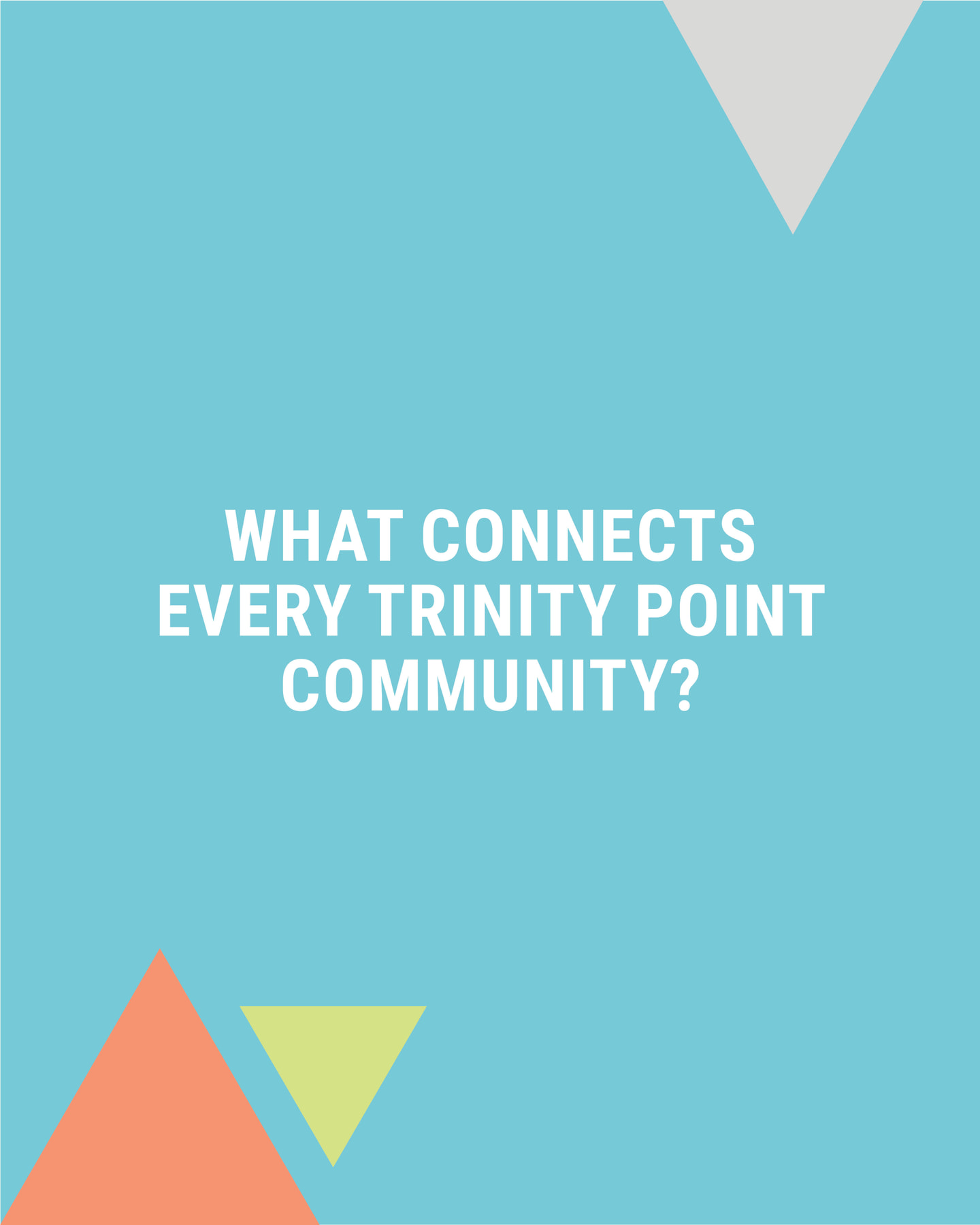 Creating special places where life unfolds. 🏡✨

At Trinity Point, we blend exceptional design and prime locations to build communities you’ll love coming home to.

Visit trinitypoint.com to explore our projects coming soon and now selling.